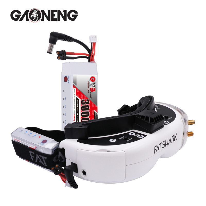 1/2/3/4/5PCS GNB 2S 7.4V Lipo  - Skyzone Sky04X Pro Oled Fpv Goggles recensie en prijs