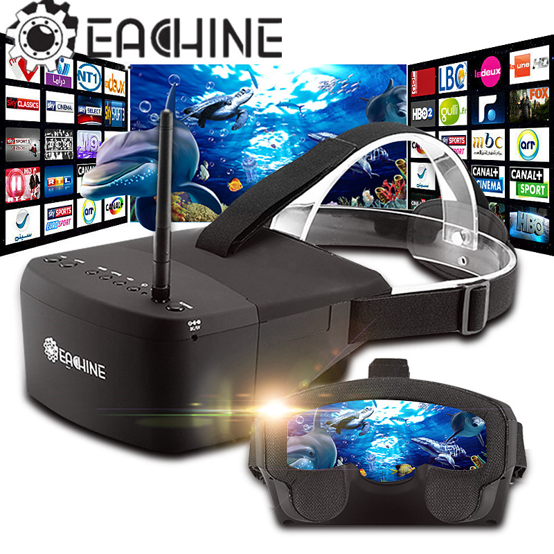 Eachine EV800 5 inch 800x480 F - Skyzone Sky04O Pro Fpv Goggles recensie en prijs